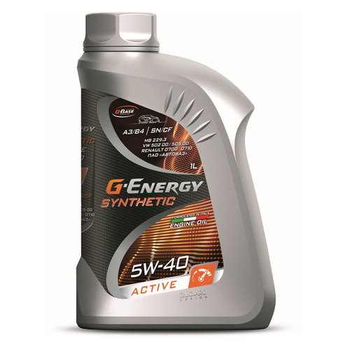 

Моторное масло G-ENERGY Synthetic Active 5W-40 1л. синтетическое [253142409], Synthetic Active