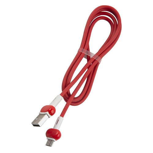 фото Кабель redline candy, micro usb b (m), usb a (m), 1м, красный [ут000021984]