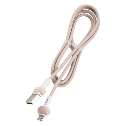 фото Кабель redline candy, micro usb b (m), usb a (m), 1м, розовый [ут000021986]