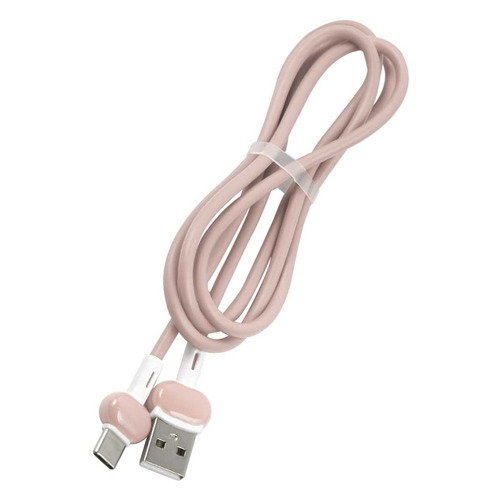 фото Кабель redline candy, usb type-c (m), usb a (m), 1м, розовый [ут000021996]