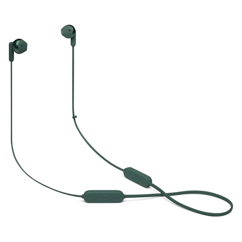 

Гарнитура JBL T215BTC, Bluetooth, вкладыши, зеленый [jblt215btgrn], T215BTC