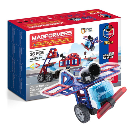 фото Конструктор magformers amazing police rescue set