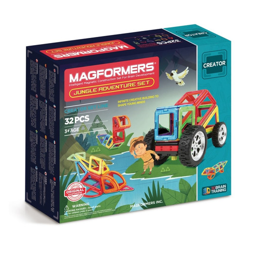 фото Конструктор magformers adventure jungle 32 set, 703009