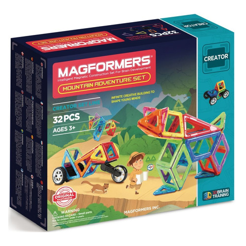 фото Конструктор magformers adventure mountain 32 set, 703011