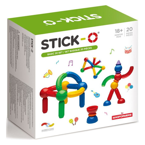 фото Конструктор stick-o basic 20 set, 901002