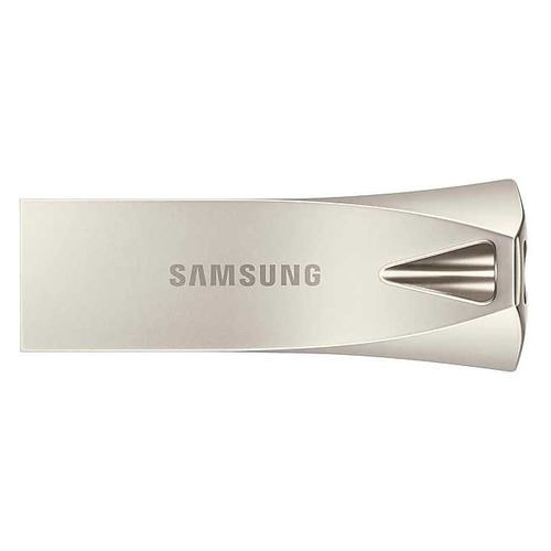 фото Флешка usb samsung bar plus muf-64be3/apc 64гб, usb3.1, серебристый