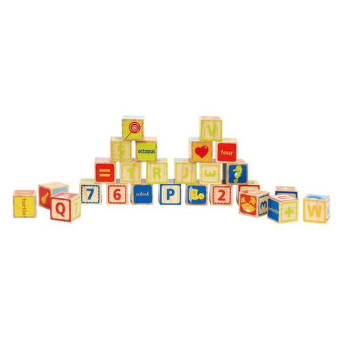 

Кубики HAPE ABC [e0419_hp], Разноцветный, ABC