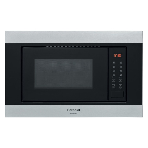 фото Микроволновая печь hotpoint-ariston mf20s ix ha 20л. 800вт нержавеющая сталь/черный (встраиваемая)