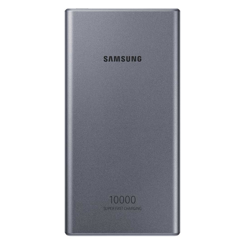 фото Внешний аккумулятор (power bank) samsung eb-p3300, 10000мaч, темно-серый [eb-p3300xjrgru]