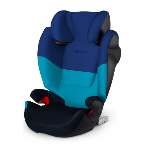 фото Автокресло детское cybex solution m-fix blue moon, 2/3, от 3-12 лет, синий