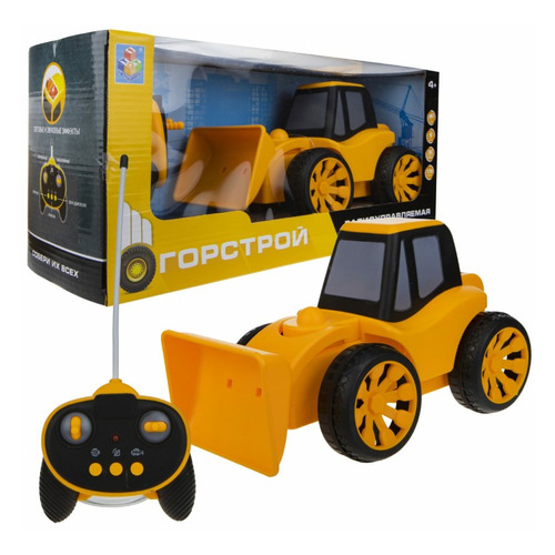 

Машина радиоуправляемая 1Toy Горстрой, желтый [т16952], Горстрой
