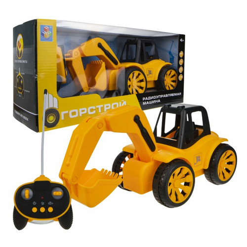 

Машина радиоуправляемая 1Toy Горстрой, желтый [т16954], Горстрой