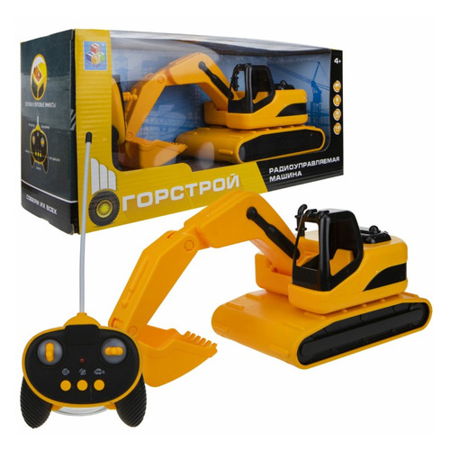 

Машина радиоуправляемая 1Toy Горстрой, желтый [т16953], Горстрой