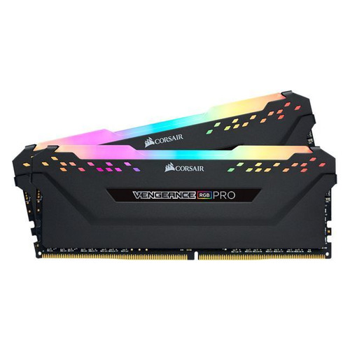 

Модуль памяти Corsair Vengeance RGB Pro CMW32GX4M2Z3600C18 DDR4 - 2x 16ГБ 3600, DIMM, Ret, CMW32GX4M2Z3600C18