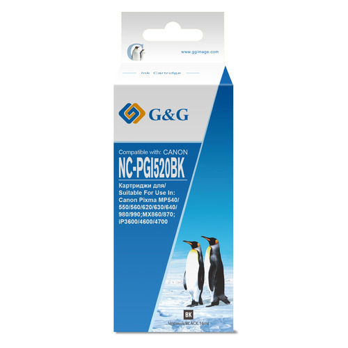 

Картридж G&G NC-PGI520BK, черный / NC-PGI520BK, NC-PGI520BK