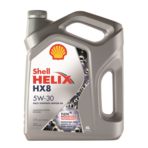 фото Моторное масло shell helix hx 8 synthetic 5w-30 4л. синтетическое [550046364]