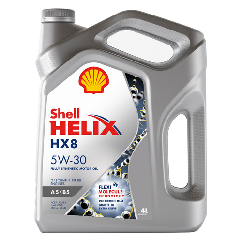 фото Моторное масло shell helix hx 8 a5/b5 5w-30 4л. синтетическое [550046777]