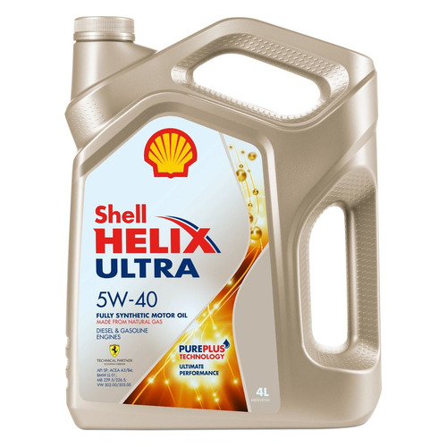 фото Моторное масло shell helix ultra 5w-40 4л. синтетическое [550055905]