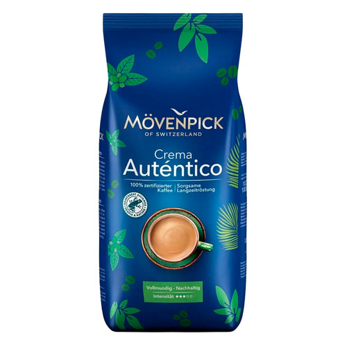 

Кофе зерновой MOVENPICK El Autentico Caffe Crema, темная обжарка, 1000 гр [14524], El Autentico Caffe Crema