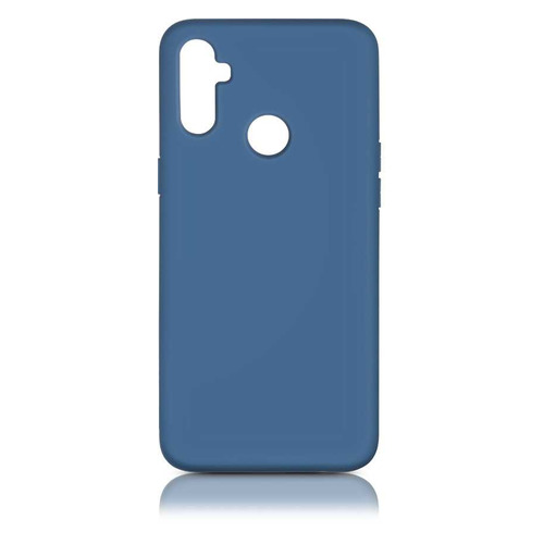 фото Чехол (клип-кейс) df rmoriginal-07, для realme c3, синий [df rmoriginal-07 (blue)]