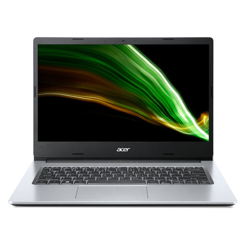 фото Ноутбук acer aspire 3 a314-35-c5yb, 14", intel celeron n4500 1.1ггц, 4гб, 500гб, intel uhd graphics , windows 10, nx.a7ser.00d, серебристый