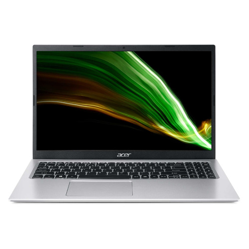 фото Ноутбук acer aspire 3 a315-35-c6yk, 15.6", intel celeron n4500 1.1ггц, 4гб, 128гб ssd, intel uhd graphics , windows 10, nx.a6ler.00f, серебристый