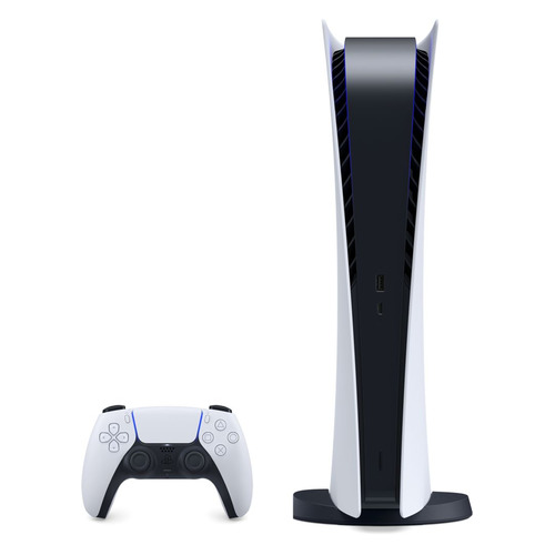

Игровая консоль PLAYSTATION 5 Digital Edition PS719398806, белый/черный, PS719398806