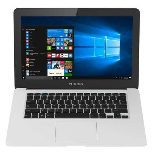 

Ноутбук IRBIS NB NB63, 14", IPS, Intel Atom Z8350 1.44ГГц, 2ГБ, 32ГБ eMMC, Intel HD Graphics , Windows 10 Home, NB63, белый, NB63