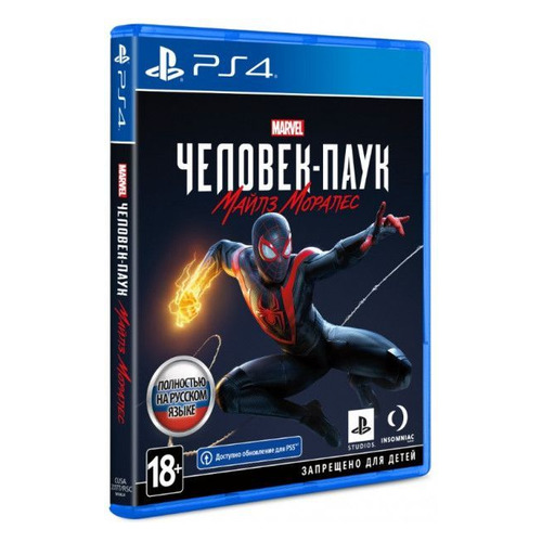 фото Игра playstation marvel человек-паук: майлз моралес, русская версия, для playstation 4