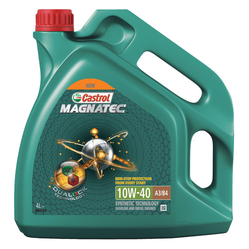 фото Моторное масло castrol magnatec 10w-40 4л. синтетическое [15ca24]