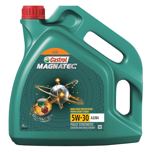 фото Моторное масло castrol magnatec 5w-30 4л. синтетическое [15c927]