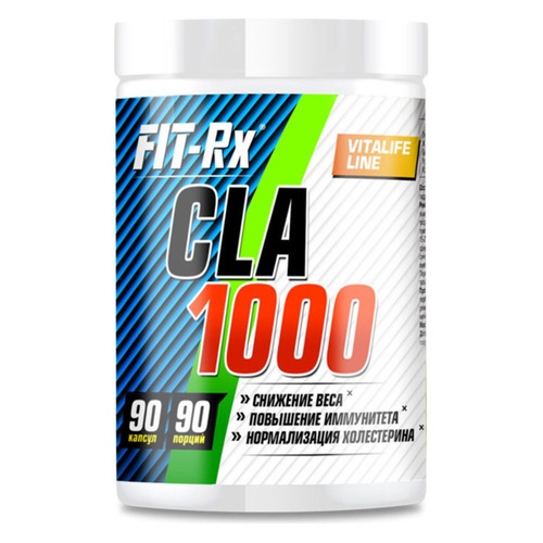 

БАД FIT-RX CLA 1000, капсулы, 90шт [01085], CLA 1000