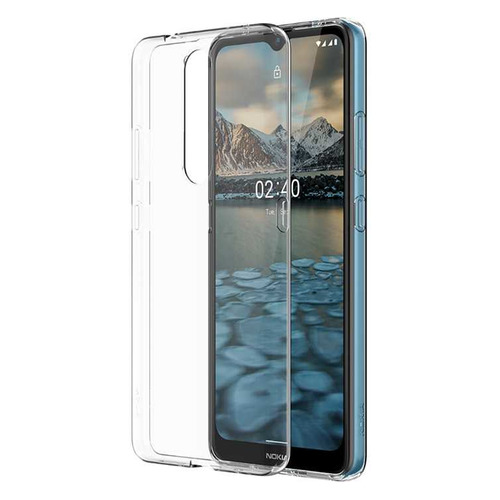 фото Чехол (клип-кейс) nokia clear case, для nokia 2.4, прозрачный [8p00000101]