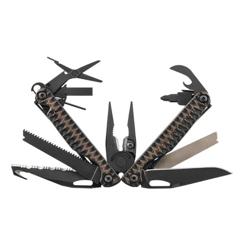 

Мультитул LEATHERMAN Charge Plus G10, 19 функций, серый [832915], Серый/коричневый, Charge Plus G10