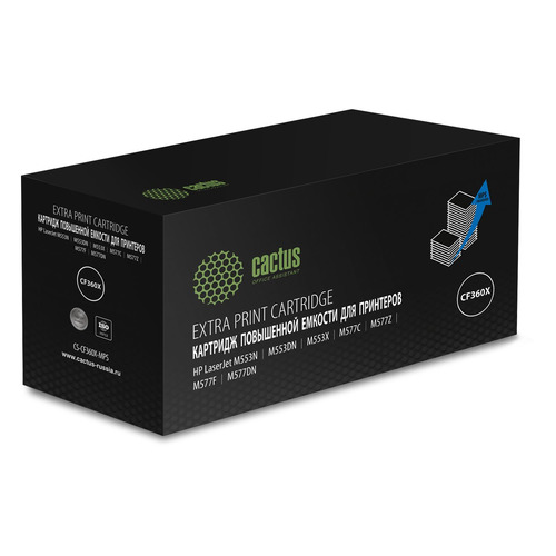 

Картридж Cactus CS-CF360X-MPS, черный / CS-CF360X-MPS, CS-CF360X-MPS
