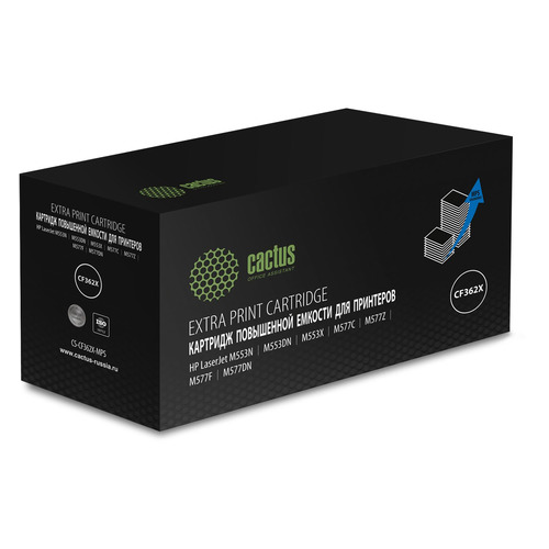 

Картридж Cactus CS-CF362X-MPS, желтый / CS-CF362X-MPS, CS-CF362X-MPS
