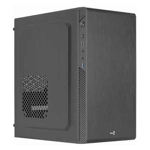 

Корпус mATX Aerocool CS-106-S-BK-v1, Mini-Tower, без БП, черный [accs-pc13014.11], CS-106-S-BK-v1