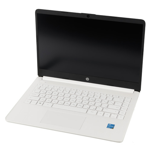 фото Ноутбук hp 14s-dq2011ur, 14", ips, intel pentium gold 7505 2.0ггц, 4гб, 256гб ssd, intel uhd graphics , free dos 3.0, 2x1p7ea, белый