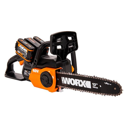 фото Цепная пила worx wg381e, аккумуляторная