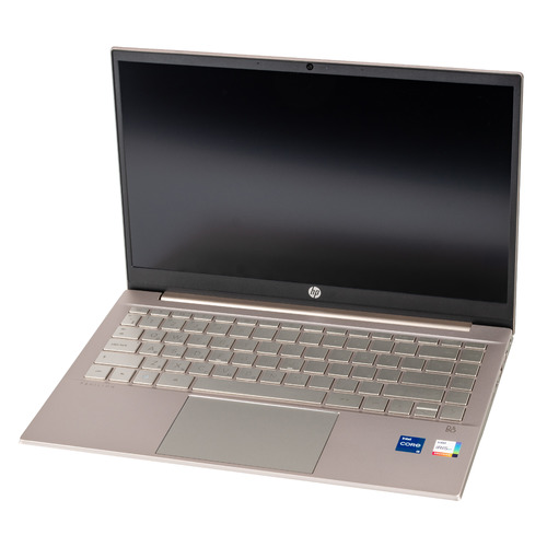 фото Ноутбук hp pavilion 14-dv0036ur, 14", ips, intel core i5 1135g7 2.4ггц, 16гб, 512гб ssd, intel iris xe , free dos 3.0, 2x2w1ea, золотистый