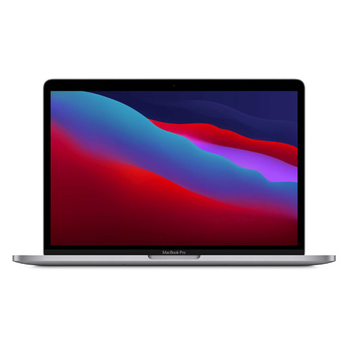 фото Ноутбук apple macbook pro m1 myd82ru/a, 13.3", ips, apple m1 8гб, 256гб ssd, mac os, myd82ru/a, серый космос