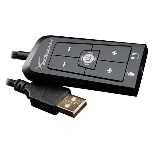 

Блок управления звуком HYPERX HXS-HSDG1, для HyperX Cloud II, черный, HXS-HSDG1