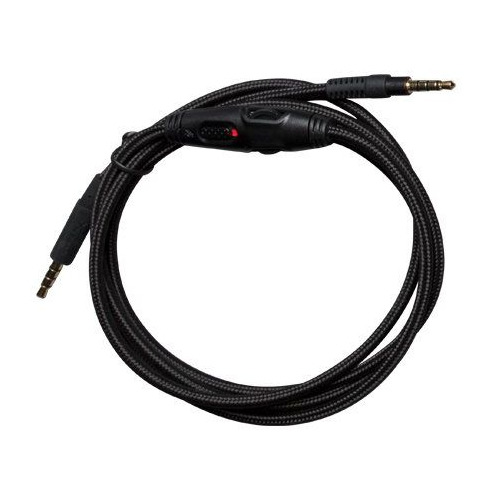 

Кабель аудио-видео HYPERX HXS-HSDC1, Jack 3.5 (m) - Jack 3.5 (m) , 1.3м, черный, HXS-HSDC1