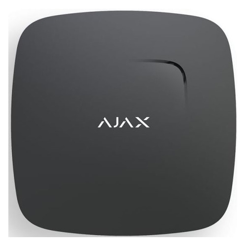 фото Датчик задымления и температуры ajax fireprotect plus (00-00105538) черный