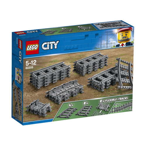 фото Конструктор lego city рельсы, 60205