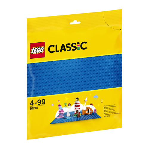 фото Конструктор lego classic базовая пластина синяя, 10714