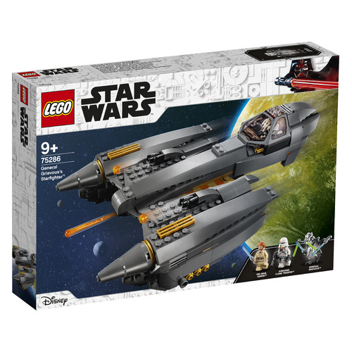 

Конструктор LEGO Star Wars Звездный истребитель генерала Гривуса, 75286, Звездный истребитель генерала Гривуса