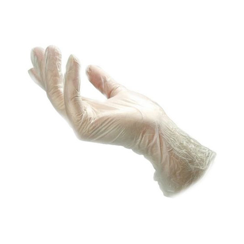 фото Перчатки неопудренные одноразовые, размер: l, винил, 100шт, цвет прозрачный noname