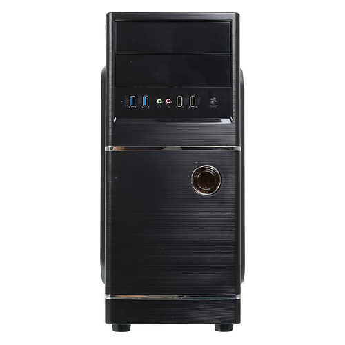 фото Компьютер iru home 312, intel pentium gold g5420, ddr4 8гб, 1тб, intel uhd graphics 610, free dos, черный [1444115]