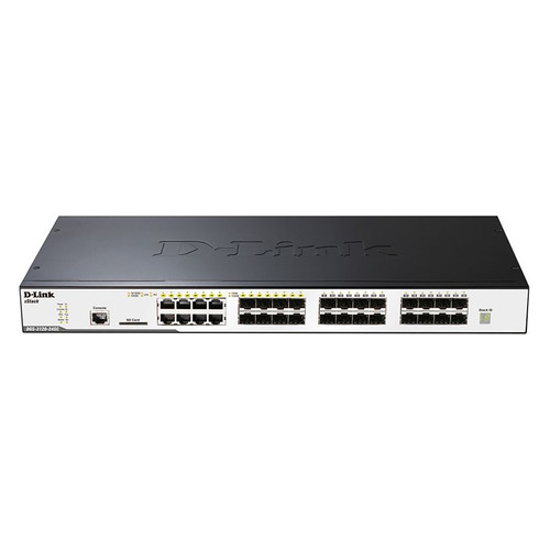 

Коммутатор D-Link DGS-3120-24SC/B1AEI 8G 16SFP управляемый, DGS-3120-24SC/B1AEI